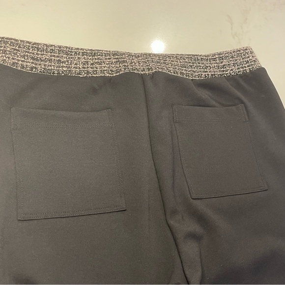 Anthropologie Black and Tan Tweed Skinny Leggings - Picture 16 of 16